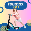 PequeRider 3 en 1 - Scooter, triciclo y bici de equilibrio **SÚPER PROMO NAVIDEÑA**