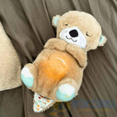 Peluche Nutria - Antiansiedad con Sonido y Respiración Relajante