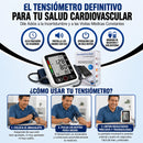Tensiómetro De Brazo Digital Con Voz - Monitorea tu presión arterial desde casa en segundos