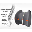 Kit ErgoConfort - Soporte para Lumbar y Cuello: Alivia inmediato la tensión y mejora tu postura en cada viaje