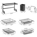 CocinaMax Platera con 2 pozos - Organiza y Seca tu Cocina sin Esfuerzo