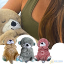 Peluche Nutria - Antiansiedad con Sonido y Respiración Relajante