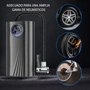 Compresor de Aire Portátil con Manómetro – Inflado Rápido (Auto, Moto, Bicicleta)