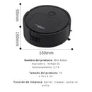 Mini Robot Aspiradora 3 en 1 - Barre, aspira y trapea su casa!