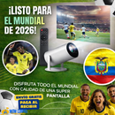 Proyector HY-300 Android Ultra HD - Disfruta todo el Mundial con una super pantalla